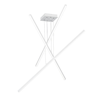 Люстра 120 см, 90W, 3000-5500K Citilux CL203230 Стиг Белый