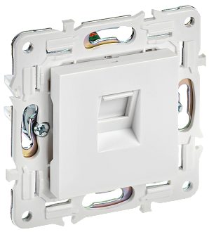 SKANDY Розетка комп. RJ45 кат.6 SK-K02W арк. бел. IEK, SK-K10-2-K01
