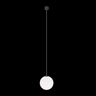 Светильник 20 см, 5W, 4000K, Maytoni Luna P039PL-5W4K-20-B, черный