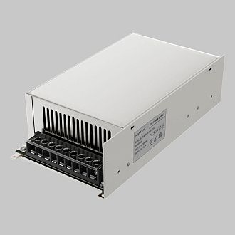 Блок питания PSL006 48V 600W IP 20 831012, 24*13*7 см, Maytoni Led Strip 831012, Серебро