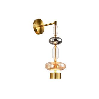 Бра 50 см, 10W, 3000K, Aployt Viktoir APL.098.01.10, латунь