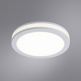 Встраиваемый светильник 9,5 см, 12W, 4000K Arte Lamp TABIT A8431PL-1WH белый