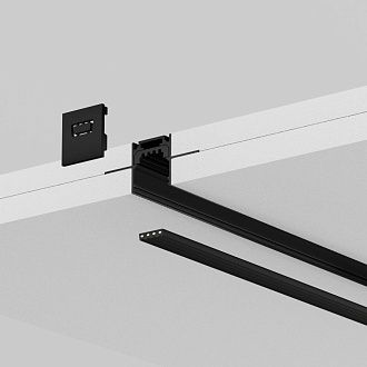 Профиль для уличной трековой системы 200 см, Maytoni Exility IP O-TR002ED-P-B2M, черный