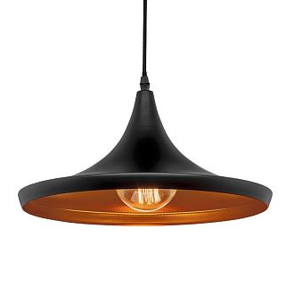 Подвесной светильник диаметр 36 см LOFT IT 1843/B черный/золото
