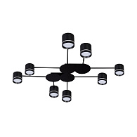 Люстра 10*106*92 см, 8*GX53, 12W, Arte Lamp Legacy A8024PL-8BK, Черный