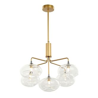 Люстра 53*53*73 см, 5*G9 Gerhort G31124/5GD CL, Золото