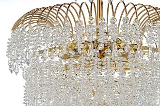 Люстра подвесная *50*52 см, 6*E27*40W, Arti Lampadari Sardinia Gold Sardinia E 1.5.50.105 G, золотой