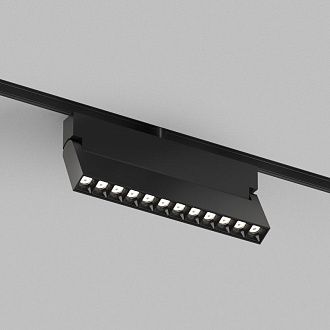 Светильник на шине 22*2,2*2,5 см, *LED*12W, 2700-6500K, Denkirs SMART 48V GRILL | СМАРТ 48V ГРИЛЬ DK8506-BK, черный