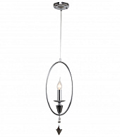 Светильник подвесной 18*8*55/150 см, 1*E14 40W Хром Stilfort Grace 1053/09/01P