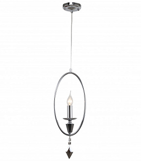 Светильник подвесной 18*8*55/150 см, 1*E14 40W Хром Stilfort Grace 1053/09/01P