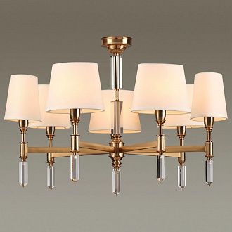 Подвесная/потолочная люстра диаметр 73 см Odeon Light London 4894/7 Бронза