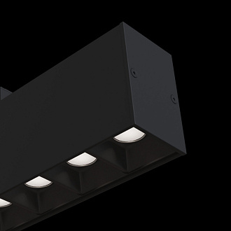 Светодиодный светильник 27 см, 20W, 3000K Maytoni Points S35 TR014-2-20W3K-B, 3000K, черный трековый