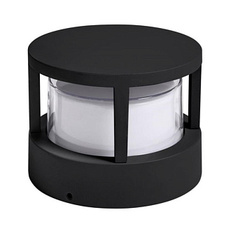 Уличный настенный светильник 17 см, 12W, 4000K, Arte Lamp Ulysses A8912AL-1BK, черный