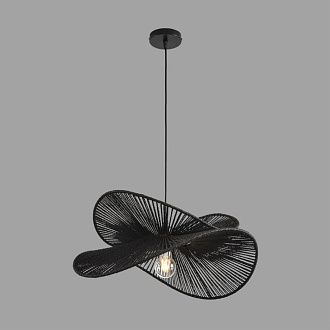Подвес 9*50*126-126 см, 1*E27*40W, Lumion Rope 8382/1, черный