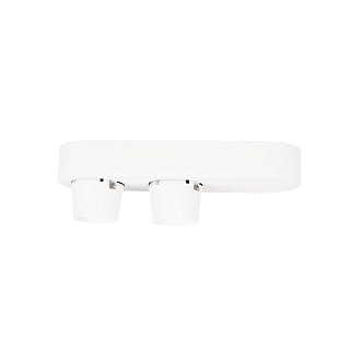 Накладной светильник 25*7,5*7 см, 2*LED*7W 4000K LOFT IT Quiet 10320/2 White белый