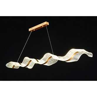 Люстра подвесная 150 см, 50W, 3500K, 10 м2 Aployt Viven APL.080.13.50, золото