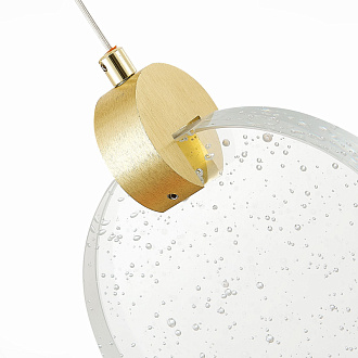 Светильник подвесной 50 см, 27W 3000K ST LUCE Montecelio SL6104.203.09 Золотистый