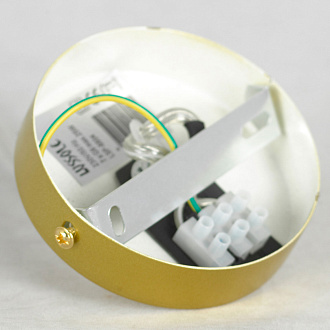 Люстра подвесная Lussole LSP-8804, 73*40 см, матовое золото