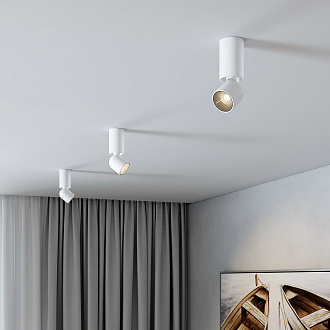 Светильник накладной светодиодный Elektrostandard Spot 8W 4000K 25106/LED, белый