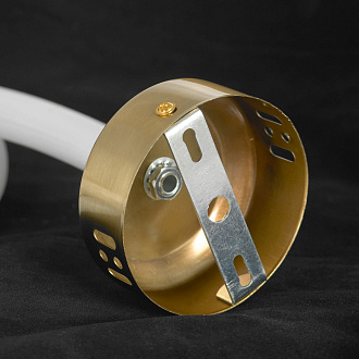 Линейно-подвесной светильник Lussole LSP-7011, 130*65 см, бронзовый