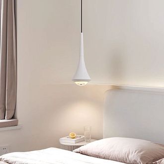 Подвесной светильник CAI B Brass 8,3*8,3*23 см, 1*LED*8W, 3000K, ImperiumLoft cai-b01, Латунь