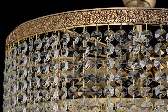 Люстра потолочная *40*35 см, 5*E27*60W, Arti Lampadari Favola Favola E 1.3.40.102 G, золотой