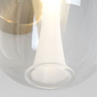 Бра 13*21,5*25,5 см, 1*G9*20W, Eurosvet Magma 60175/1, латунь, a069322