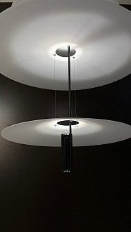 Светильник 68 см, 9W, 4000K, 720Lm, 2-3 м2 Kink Light 08403-50+68+50,19(01), черный