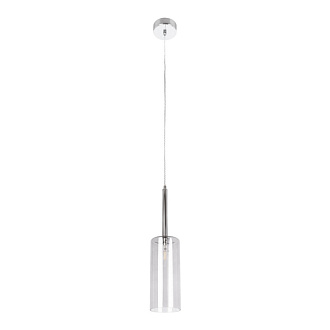 Подвесной светильник 8 см, 1*G4*5W хром Loft It Spillray 10232/B Smoke