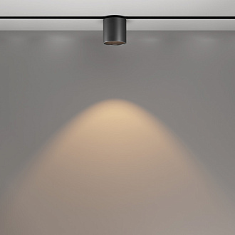 Светильник на шине 5,3*5,3*9,6 см, LED, 7W, 3000К, Maytoni Technical Alfa S TR132-2-7W3K-B черный
