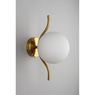 Бра 21*15*30 см, 1*G9, 5W, Aployt Jagna APL.312.11.01, латунный