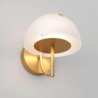 Бра 23*28*24 см, LED*12W, 4000K, Eurosvet Emisfero 50083/1 LED, золото, a069297