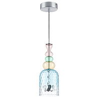 Подвес 13,5*47/150 см, 8W 3000K Lightstar Belle 814002 Матовый хром