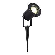 Грунтовый светильник *9,5*33,5 см, 1*GU10*50W, ST-Luce YARDO SL9014.425.01, черный