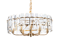 Люстра L600 x W390 x H270, мм, 8*40W (320W), PT BRS(ЛАТУННОЕ ПОКРЫТИЕ) NewRgy 5415P/8 PT BRS