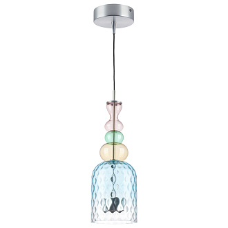 Подвес 13,5*47/150 см, 8W 3000K Lightstar Belle 814002 Матовый хром