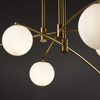 Светильник 110 см, Freya Hanger FR5443CL-06BS, латунь