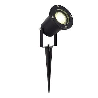 Грунтовый светильник *9,5*33,5 см, 1*GU10*50W, ST-Luce YARDO SL9014.425.01, черный