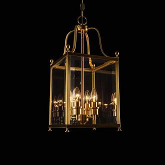 Подвесной светильник 28 см, Loft IT Noble 10591/4 AB, бронза
