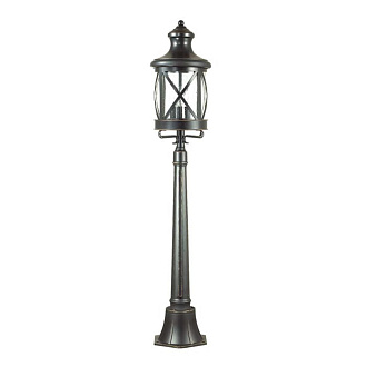 Уличный светильник Odeon Light Sation 4045/3F черный/золотая патина