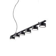Люстра подвесная ideal lux Minor SP6 Linear GX53 235486.  см