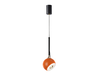 Светильник 12 см, 8W, 4000K, Kink Light 07529-1A,09, черный-оранжевый, с механизмом регулировки высоты