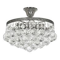 Люстра потолочная *30*32 см, 4*E27*60W, Arti Lampadari Castellana Nickel Castellana E 1.3.30.501 N, Матовый никель
