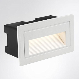 Встраиваемый светильник 10,5*4,5*6 см, 1*LED*3W 4200K Arte Lamp Piazza A7223IN-1WH белый