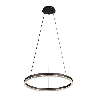 Люстра 60*60*110 см, 1*LED*19W, 4000K Gerhort G52117/1BK CF+CL, Черный