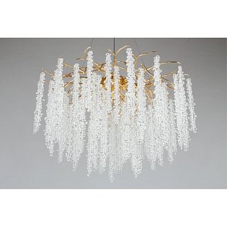Подвесная люстра 80*80-180 см, 13*G9, 5W, Aployt PAULINA APL.848.03.13, золотой