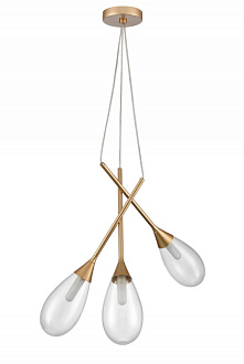 Подвесной светильник  55*168 см, 3*G9 золото Vele Luce Grazioso VL5864P03
