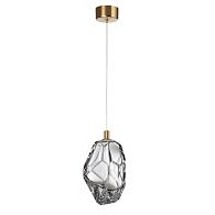 Подвесной светильник 14*21*250- см, 1*LED*4W, 3000K, Odeon Light Gemme 7114/4LA, прозрачный