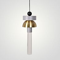 Подвесной светильник PLEIADES B 15*15*50 см, 1*LED*6W, 3000, 4000, 6000K, ImperiumLoft PLEIADES01, Чёрный, Бронзовый, Белый
