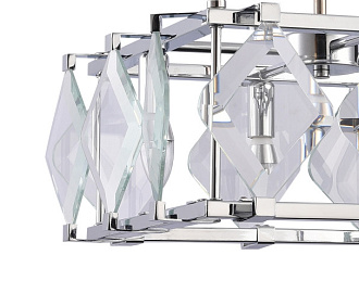 Подвесная люстра 46*46*125 см, 4*E14 хром Vele Luce Vittoria VL3053L04